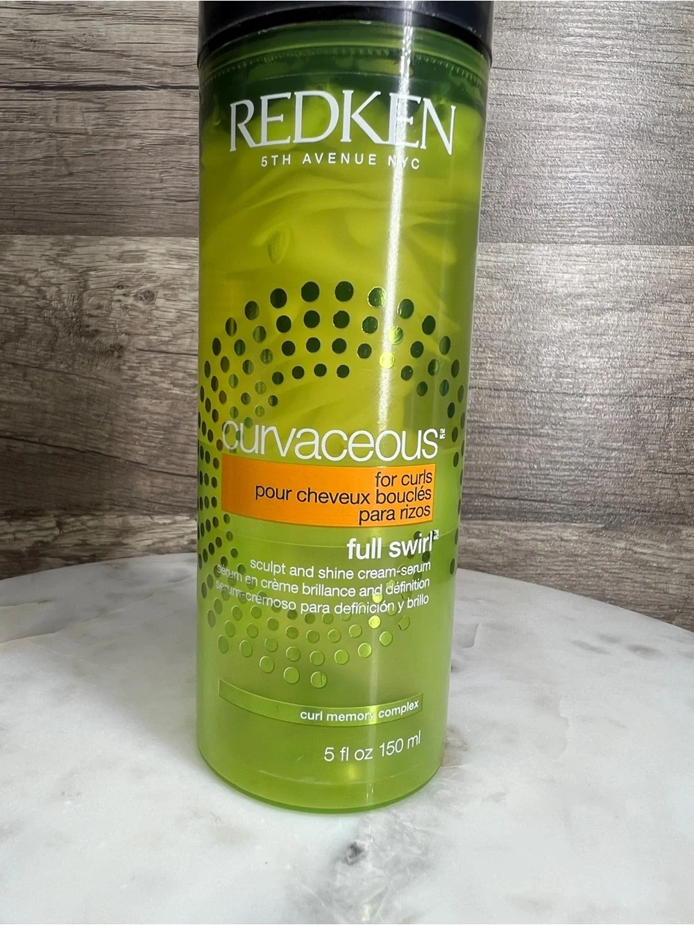 Redken Curvaceous Full Swirl Sculpt and Shine Cream Serum Discontinued RARE
